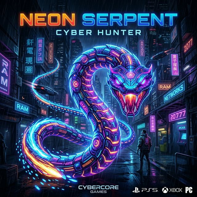 Neon Snake