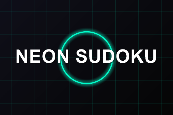 Neon Sudoku